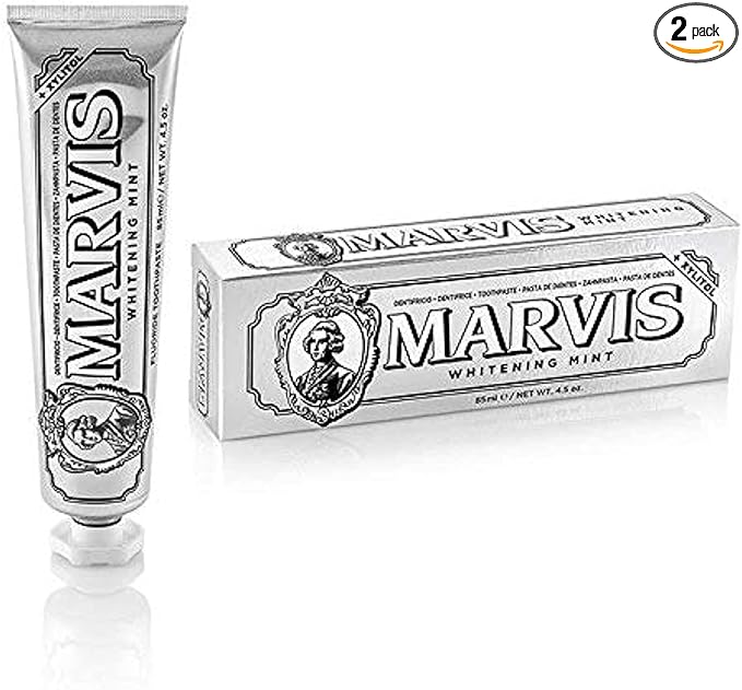 ⭐️Marvis Branquear creme dental Mint, 2 x 85 ml