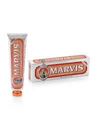 ⭐️Marvis Gengibre hortelã pasta de dentes embalagem tripla (3 x 75 ml)