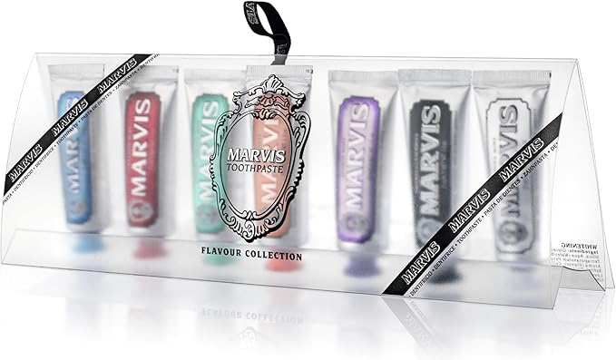 ⭐️Marvis Estojo coleção 7 sabores x 25 ml